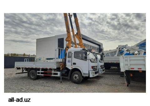 Кран манипулятор 3.2тон хсмg новый тайер