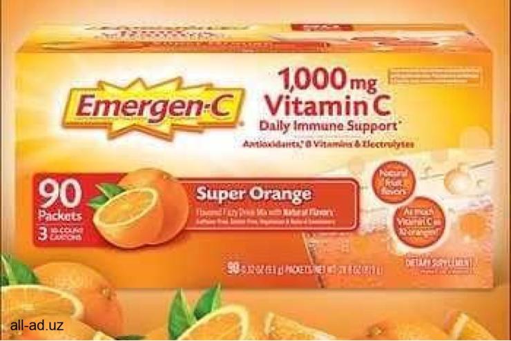 Emergen-C Американский шипучий Витамин C 1000 мг 90шт