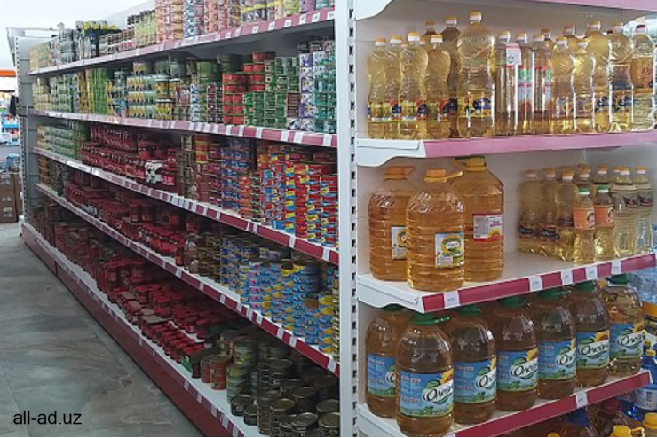 Классические торговые стеллажи