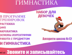 Набор в художественную гимнастику