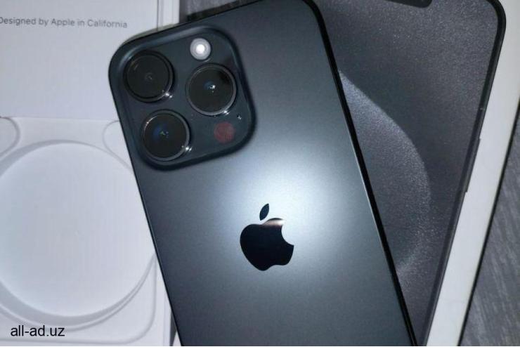 iPhone 15 pro чёрный